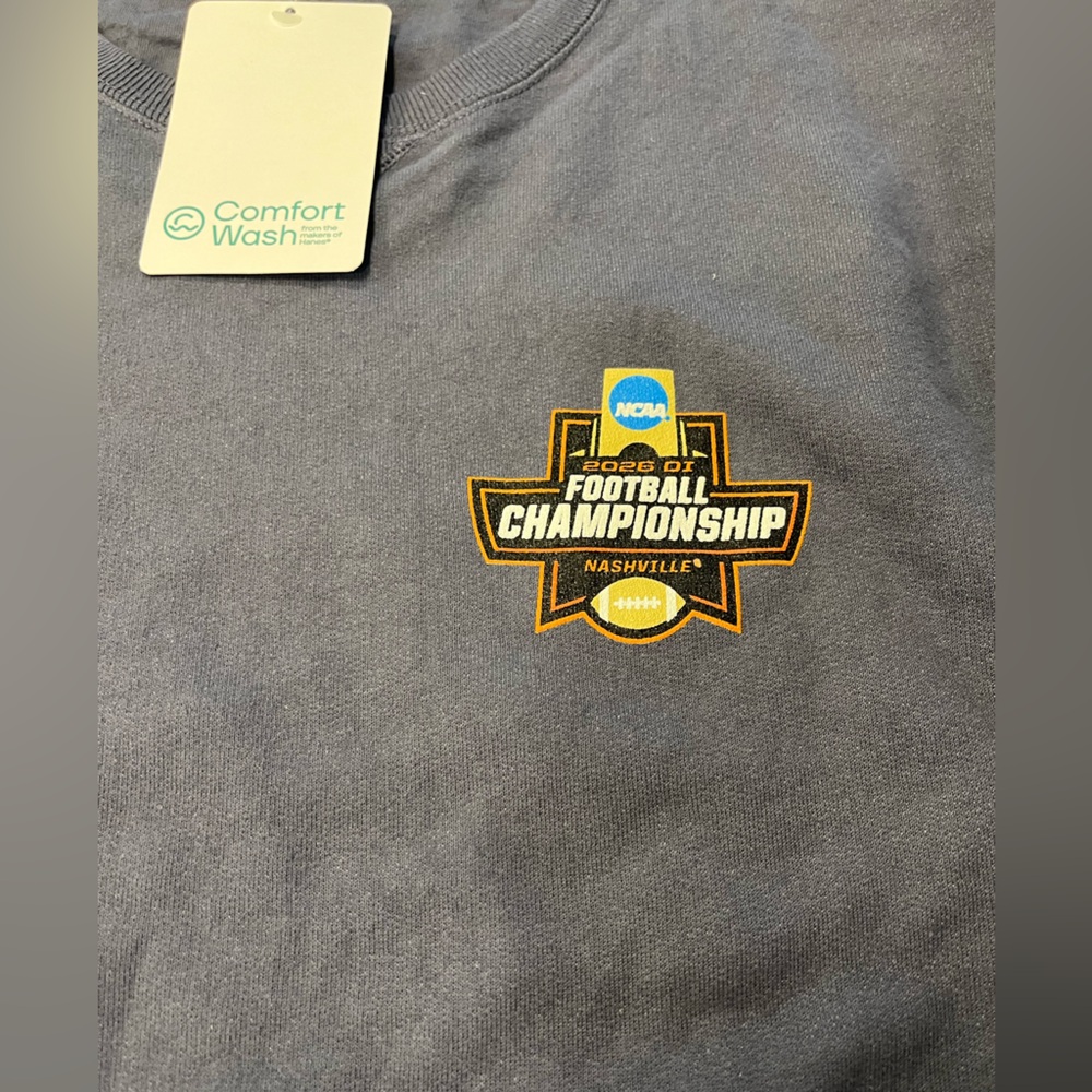 2026 Montana St Bobcats v Illinois St Football Championship Sweatshirt FCS -SZ M - Picture 2 of 6